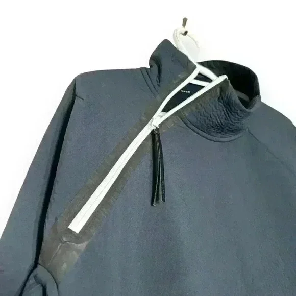 Nike Sportswear Tech Pack Anthracite 1/4 Zip Pullover Fashion Men’s Medium Navy - Picture 6 of 14